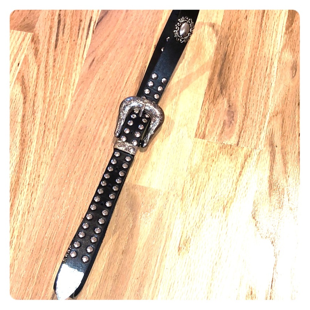Brand new black western belt